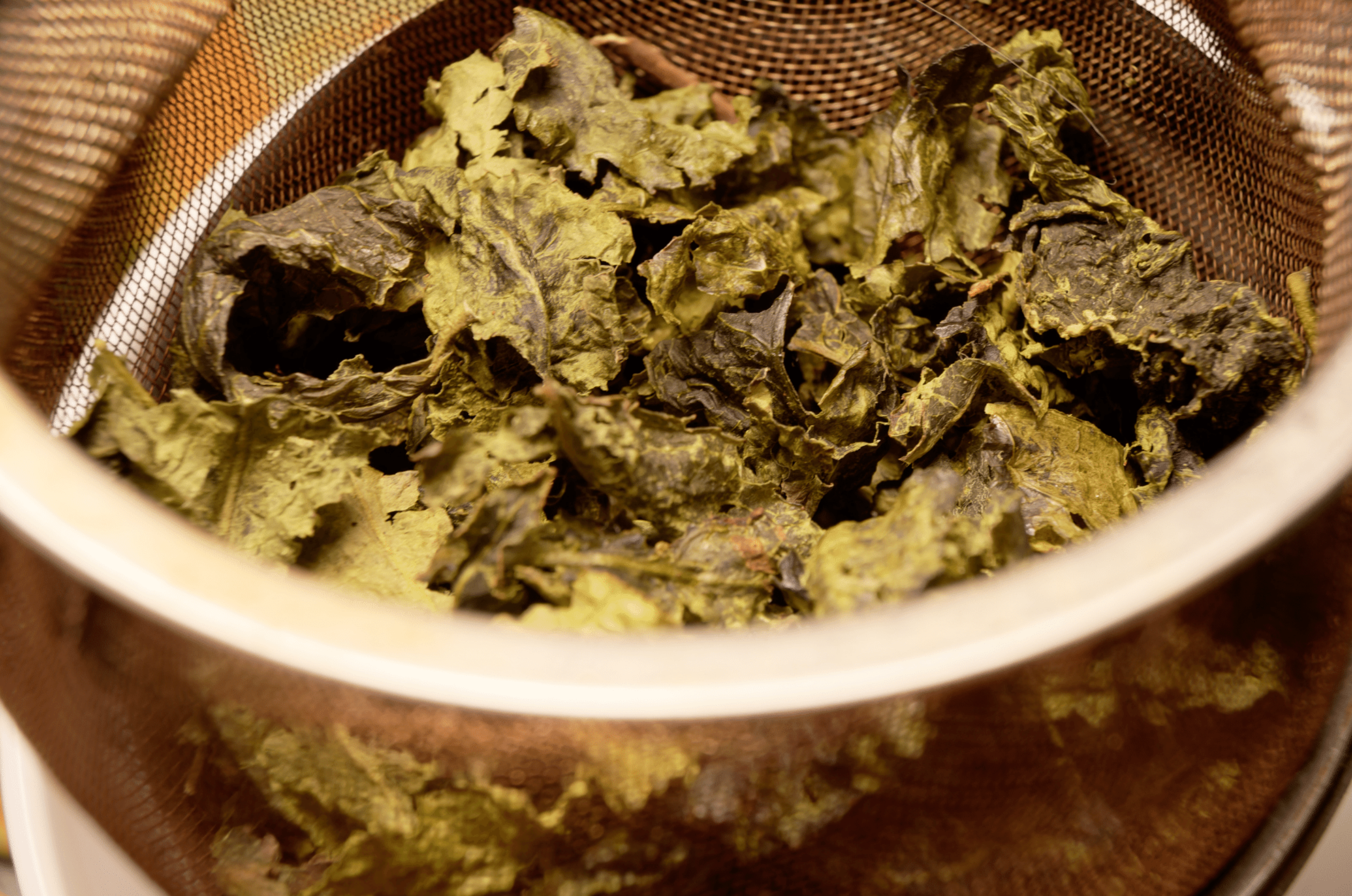 re-steeping or brewing tea