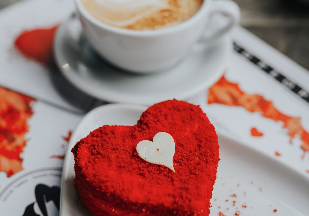 tea heart valentine