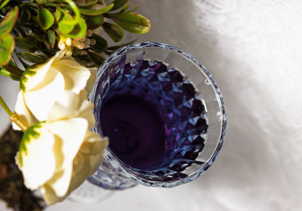butterfly blue pea flower tea