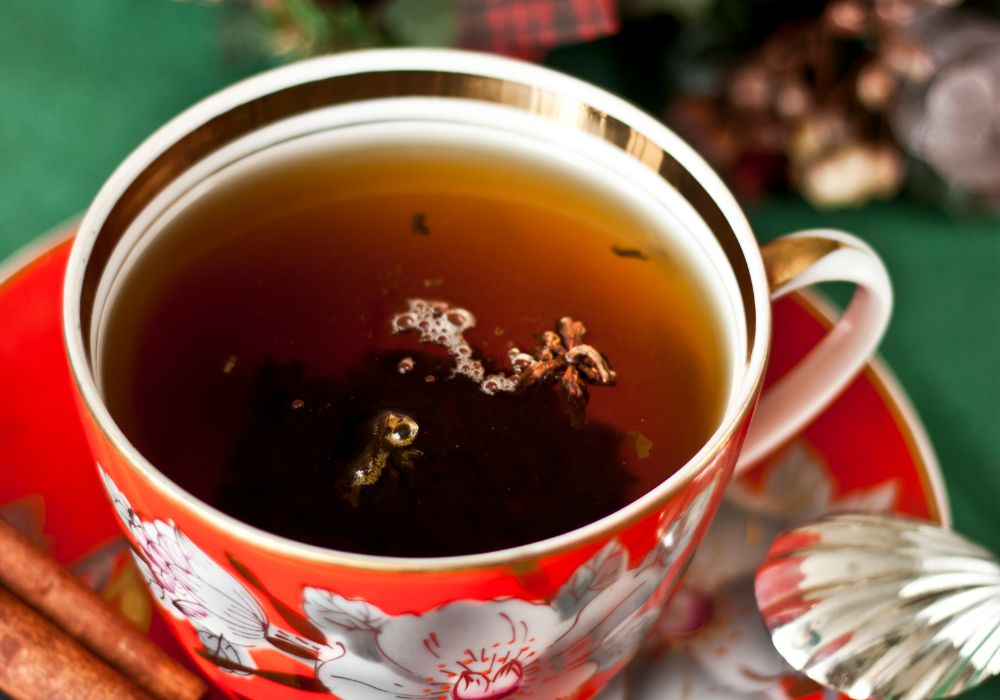 christmas holiday tea