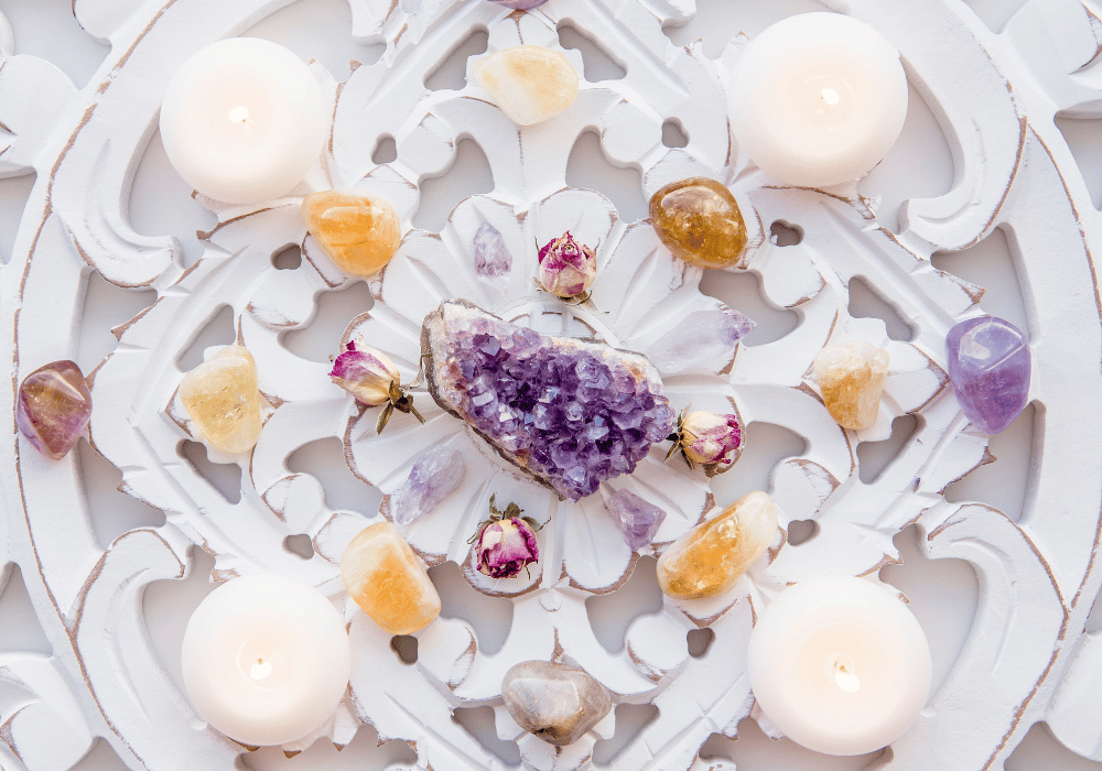 manifesting with crystals
