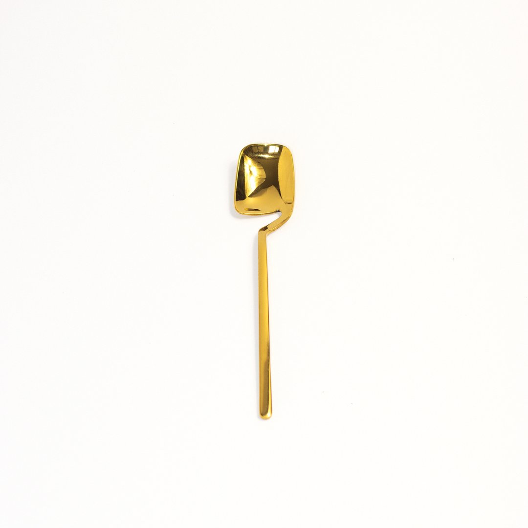 luxury gold teaspoon