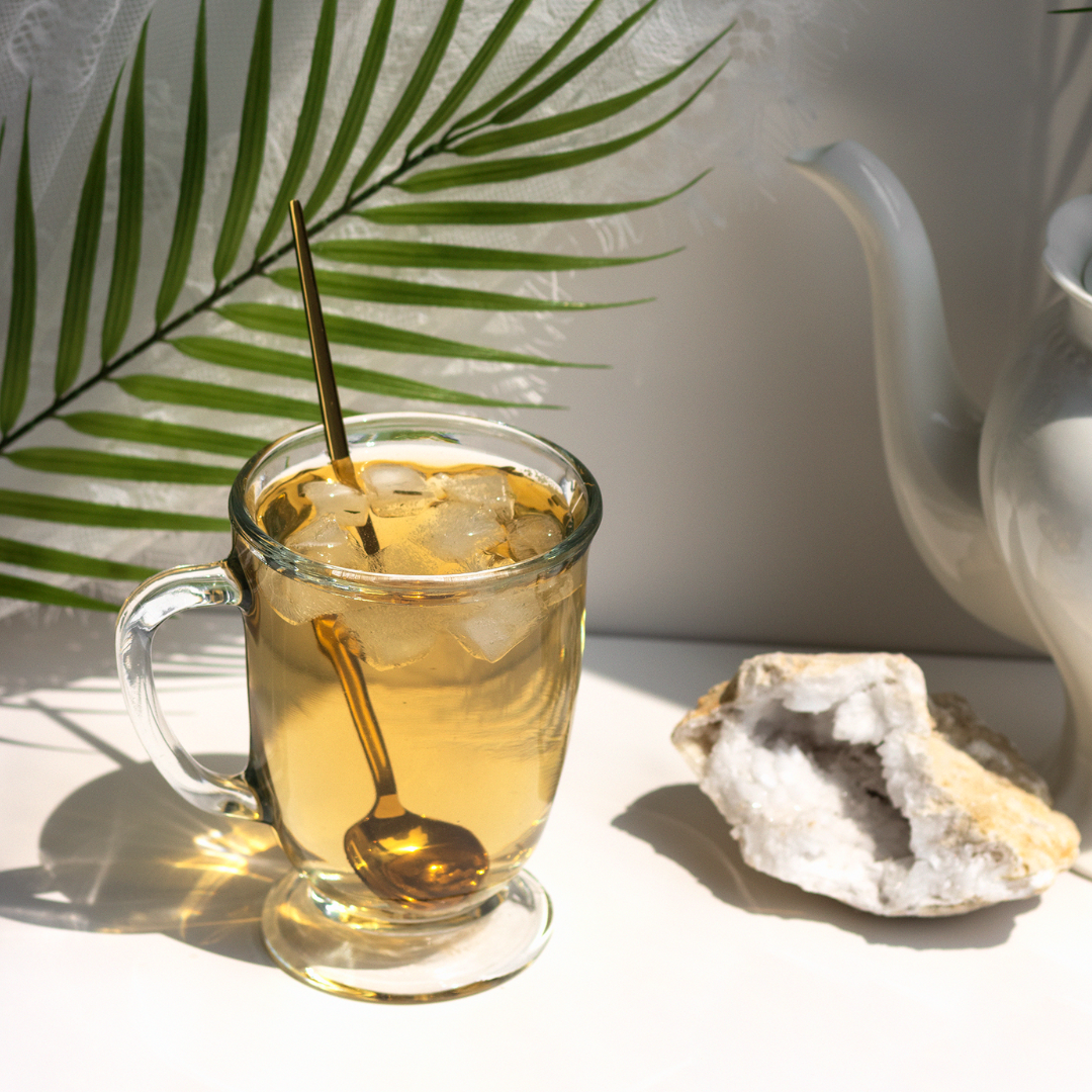 teaspoon accessory for iced tea tall glass
