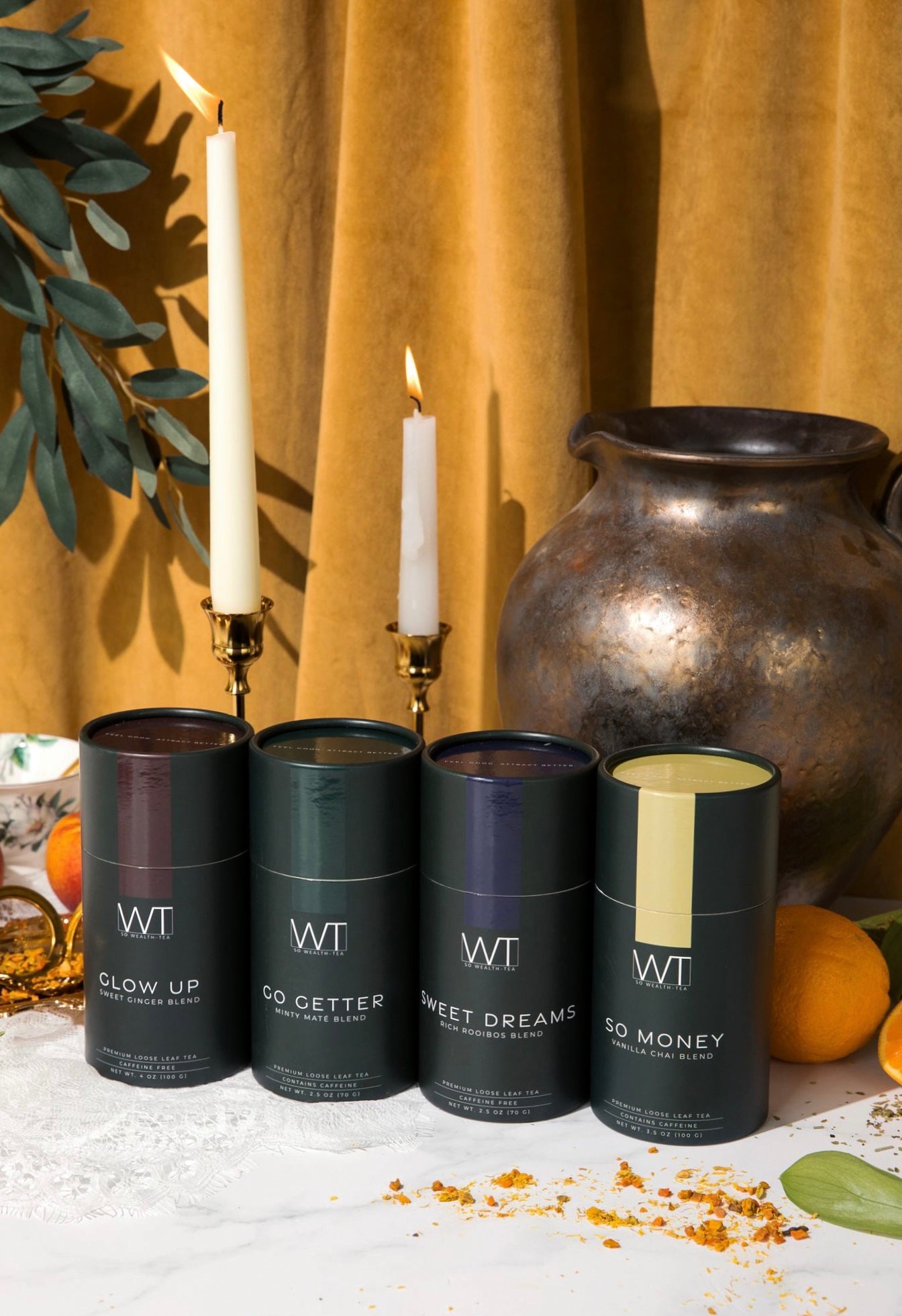 So Wealth-Tea spiritual loose leaf tea collection