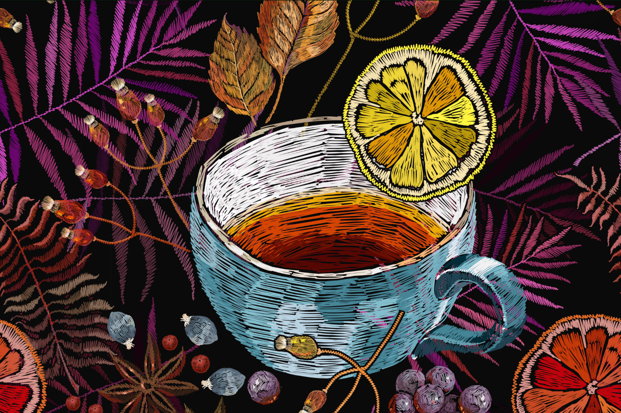 herbal tea art