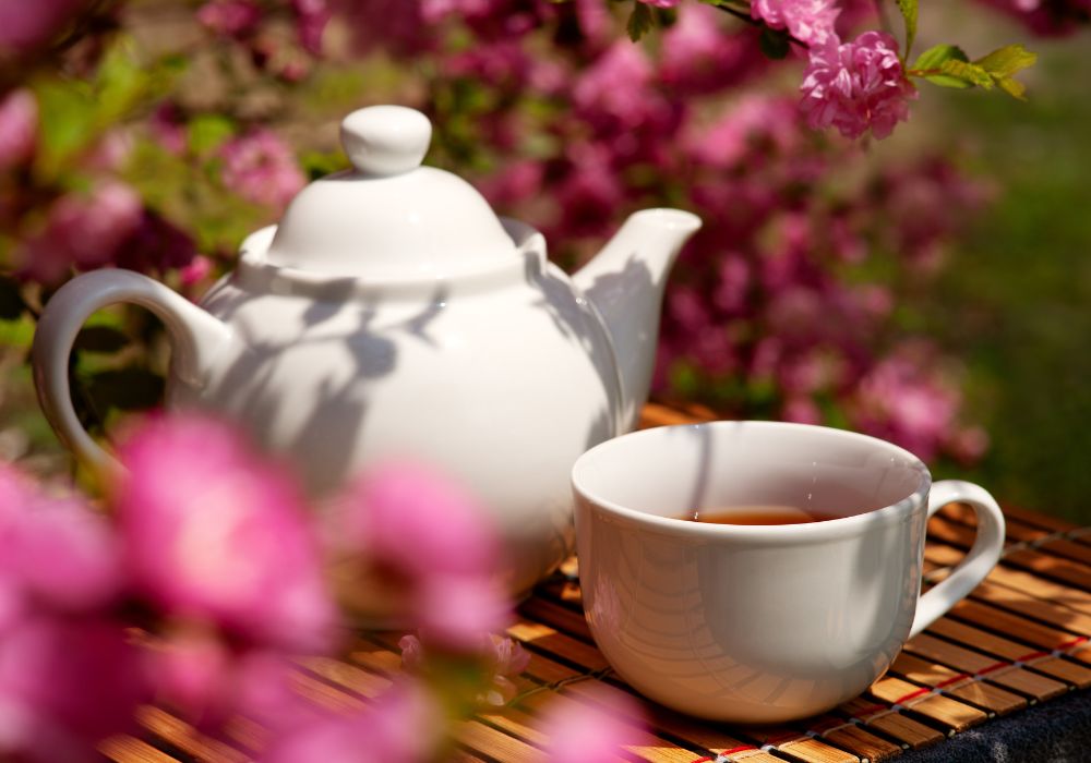 spring time herbal tea