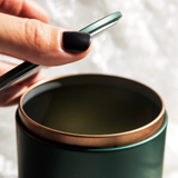 metal tin for loose-leaf tea