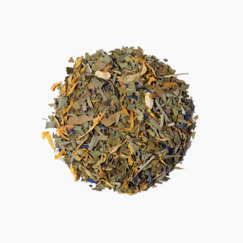 high quality energizing minty yerba mate loose leaf tea