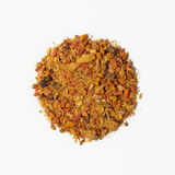 high quality sweet ginger loose-leaf tea with pineapple and turmeric